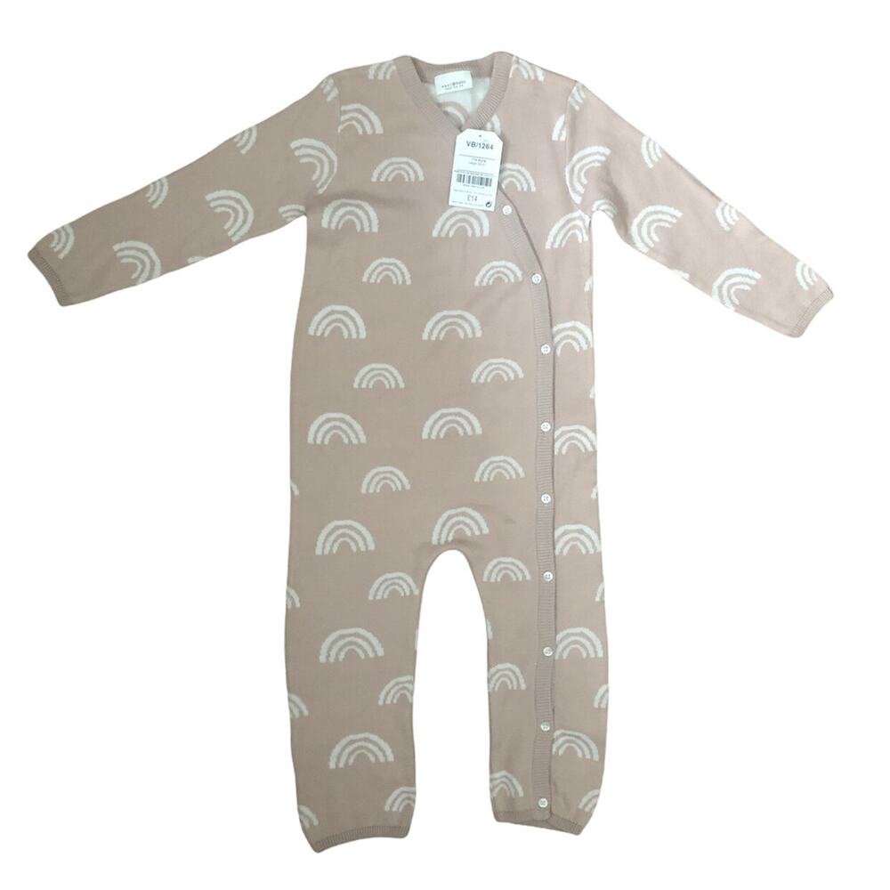 NWT Next UK Rainbow Sweater Romper